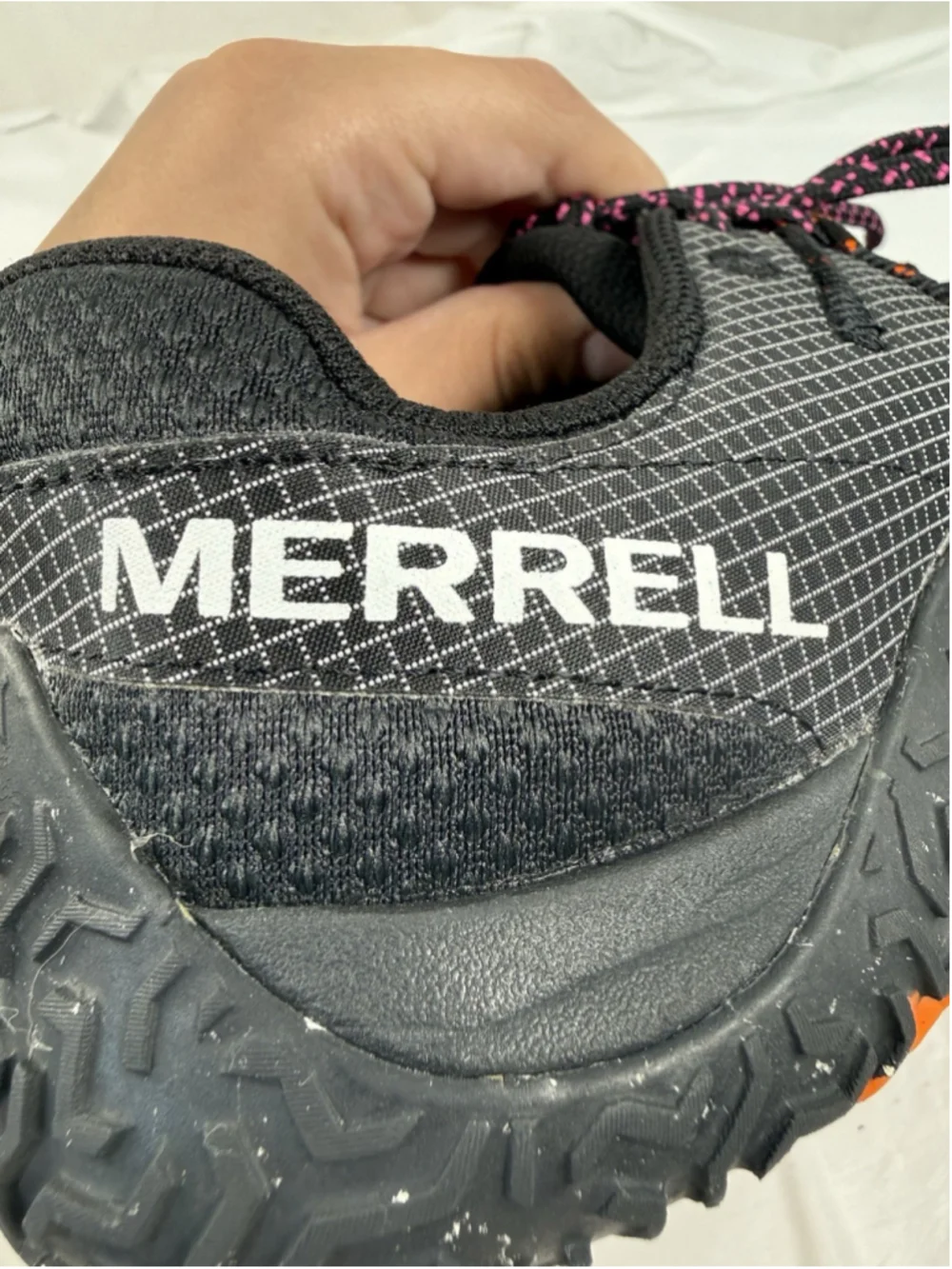 Merrell Vapor Glove 6 Vibram J068267 Black Purple Men’s Size 11 Barefoot Hiking